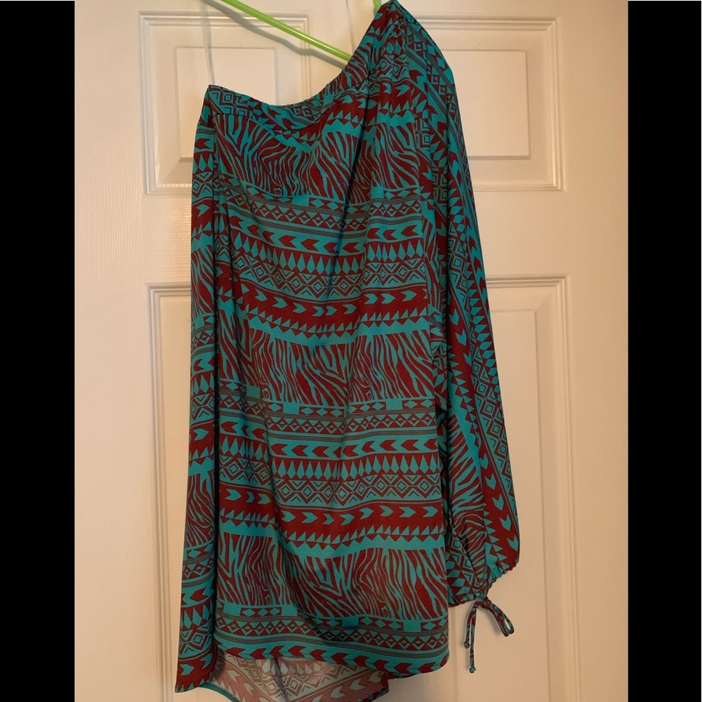 T-Bags of Los Angeles one shoulder dress